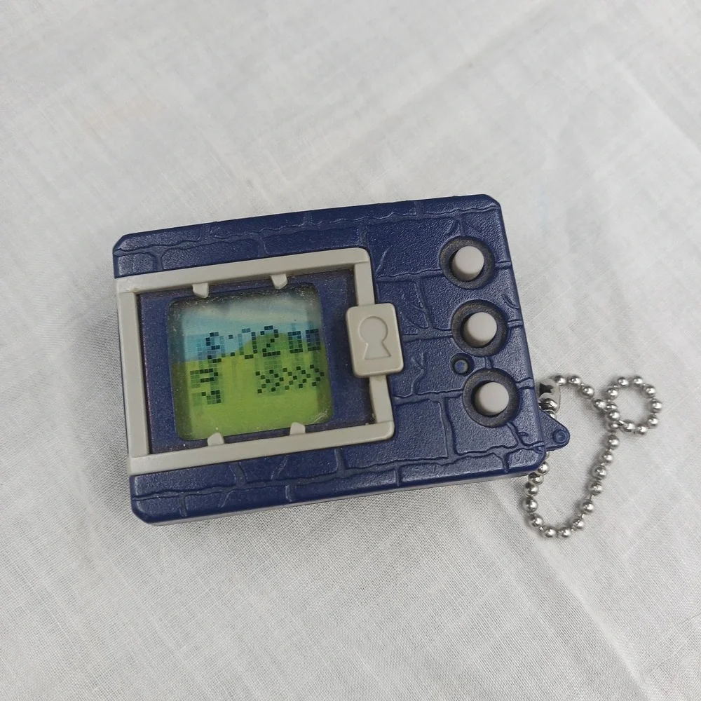 Vintage 1997 Bandai Digimon Digivice Digital Monster Game Blue | TESTED **screen